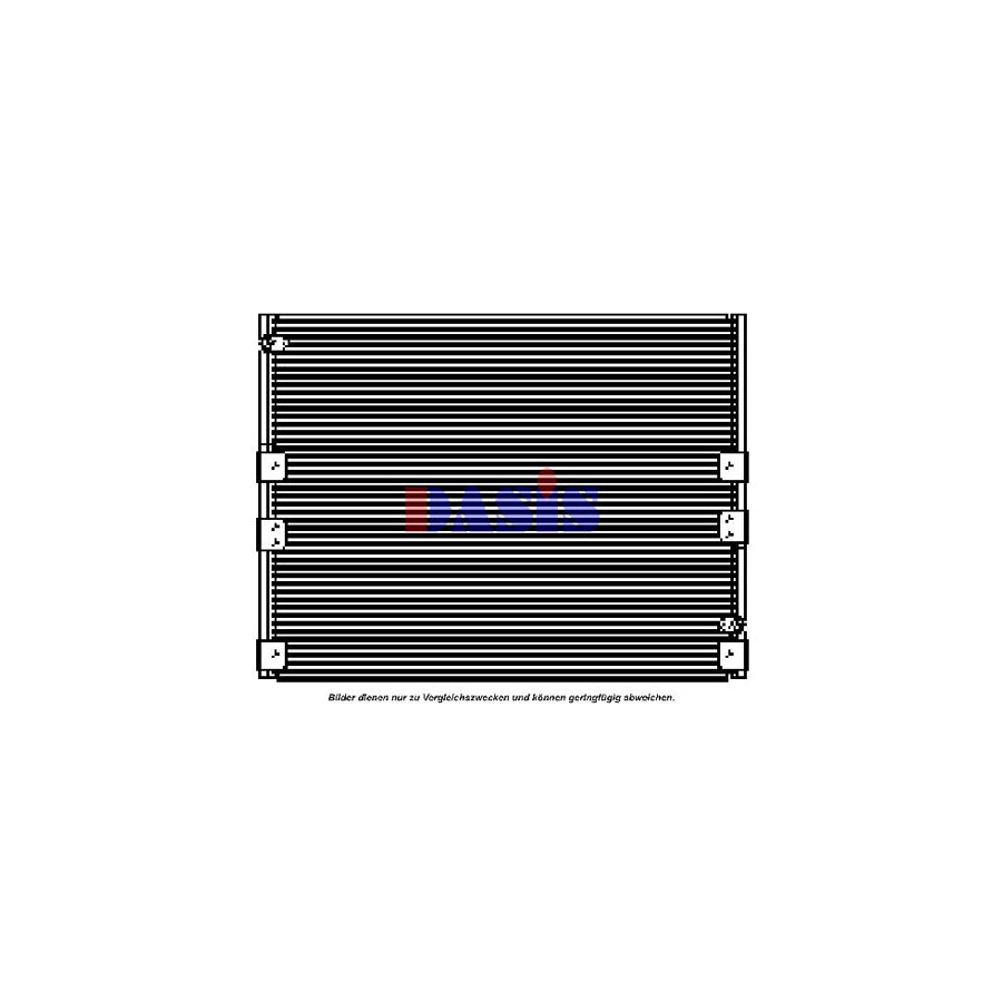 AKS Dasis 212005N Air Conditioning Condenser | Duco Car Parts UK
