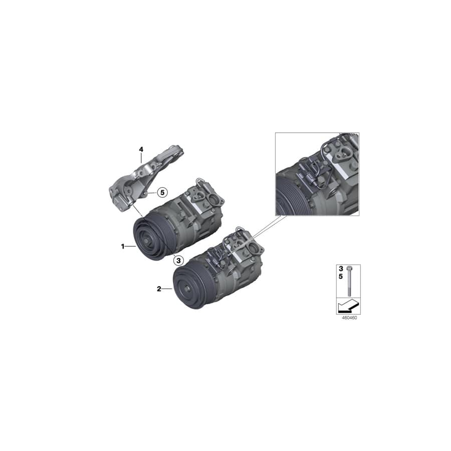 Genuine BMW 07119906583 F23 F22 Hex Bolt M8X88 (Inc. M235i, M235i Racing & M235iX) | Duco Car Parts UK Car Parts