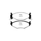 EBC PDKF413 Chrysler Voyager Ultimax Front Brake Pad & Plain Disc Kit 2 | Duco Car Parts UK Car Parts