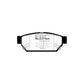 EBC PD03KR494 Mitsubishi Yellowstuff Rear Brake Pad & Plain Disc Kit (Inc. Carisma & Lancer Evo) 2 | Duco Car Parts UK Car Parts