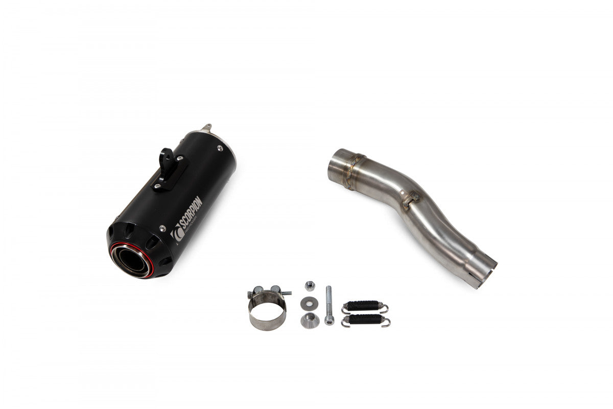 Scorpion PHA186BCER Honda CBR500 R Red Power Slip-On - Black Ceramic Coated Sleeve | Duco Car Parts UK UK