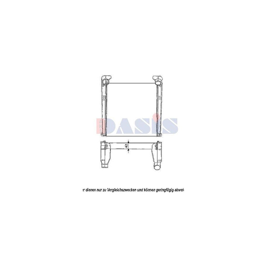 AKS Dasis 267005N Intercooler | Duco Car Parts UK