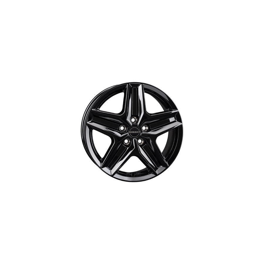 Borbet CWZ 7.5x18 ET53 CWZ 75853118571,1BG Glossy Black Wheel | Duco Car Parts UK Car Parts