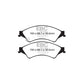 EBC PDKF788 Ford Mazda Ultimax Front Brake Pad & Plain Disc Kit (Inc. Ranger & BT-50) 2 | Duco Car Parts UK Car Parts