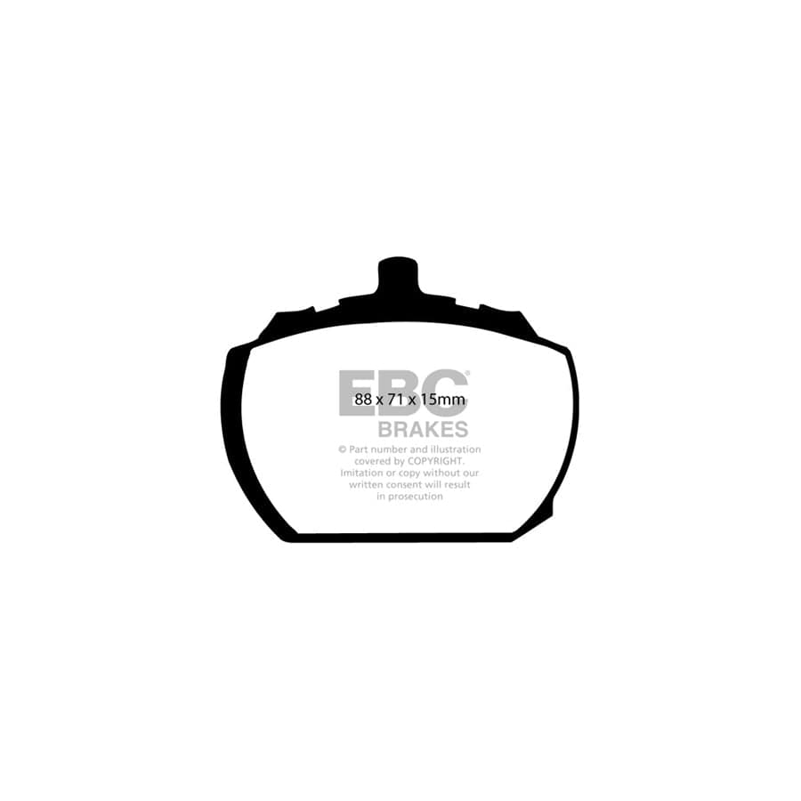 EBC PD11KF835 Mg B GT V8 Greenstuff Front Brake Pad & GD Disc Kit 2 | Duco Car Parts UK Car Parts