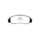 EBC DP41669R Honda Yellowstuff Front Brake Pads - Akebono Caliper (Inc. Civic, FR-V, Stepwagon) 2 | Duco Car Parts UK Car Parts