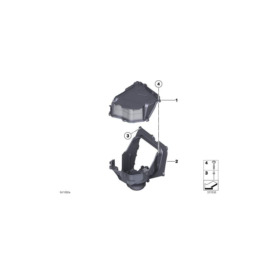 Genuine BMW 64119216214 F02 F10 Blower Housing (Inc. 740d, 730Li & M6) | Duco Car Parts UK Car Parts