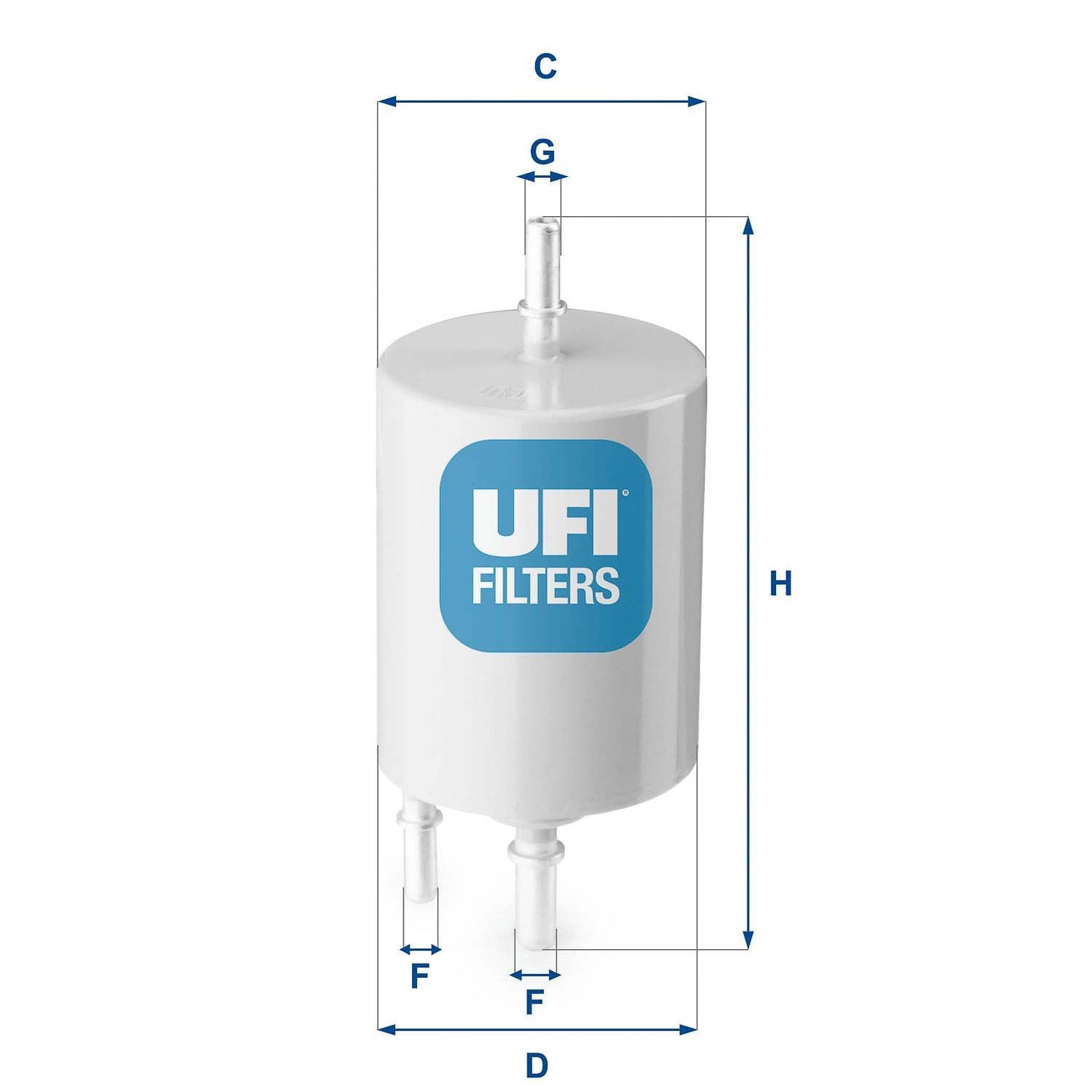 UFI 31.854.00 Fuel Filter For VW Phaeton (3D1, 3D2, 3D3, 3D4, 3D6, 3D7, 3D8, 3D9)