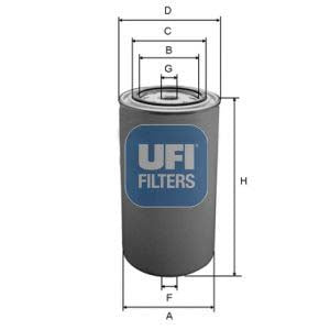 UFI 24.089.00 Fuel Filter