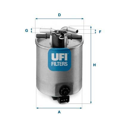 UFI 24.025.01 Fuel Filter