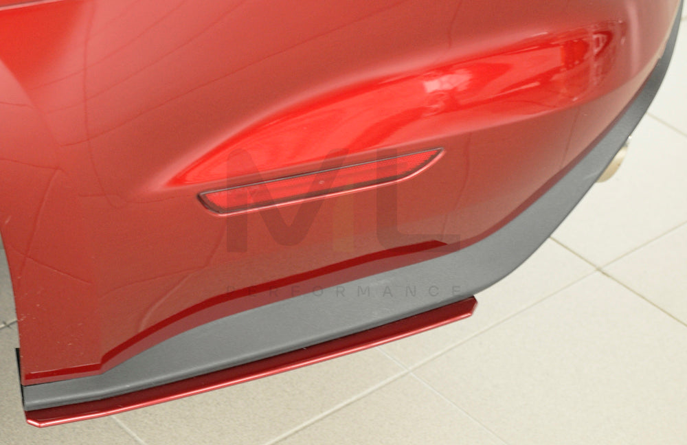 Rieger 00034253 Ford LAE Mustang 6 Rear Side Splitter 9 | Duco Car Parts UK Car Parts