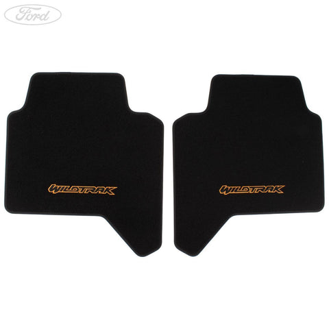 GENUINE FORD 2553141 RANGER REAR VELOUR FLOOR MATS SET WILDTRAK 2019- | Duco Car Parts UK