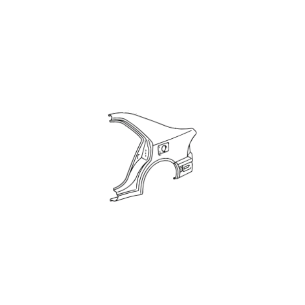 Genuine Lexus 61602-53011 IS Phase 1 N/S Quarter Panel