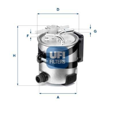 UFI 55.418.00 Fuel Filter