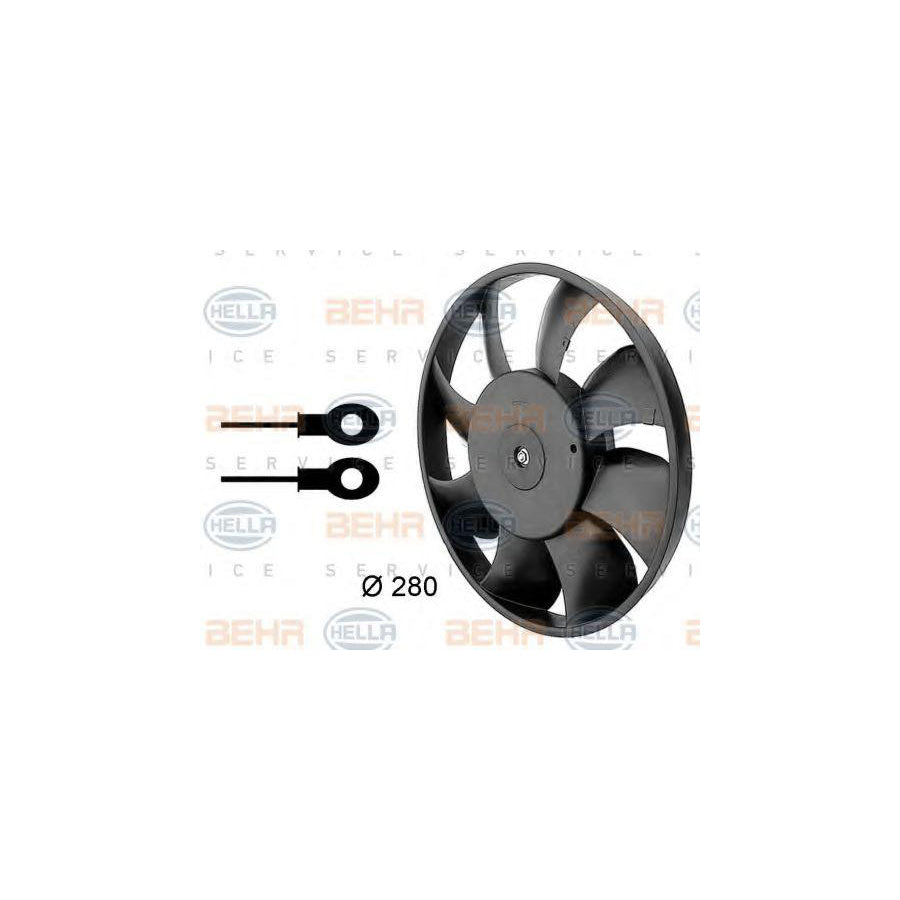 Hella 8EW 009 144-331 Fan, Radiator