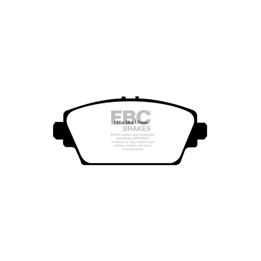 EBC PDKF1280 Mg Ultimax Front Brake Pad & Plain Disc Kit - Akebono Caliper 2 | Duco Car Parts UK Car Parts