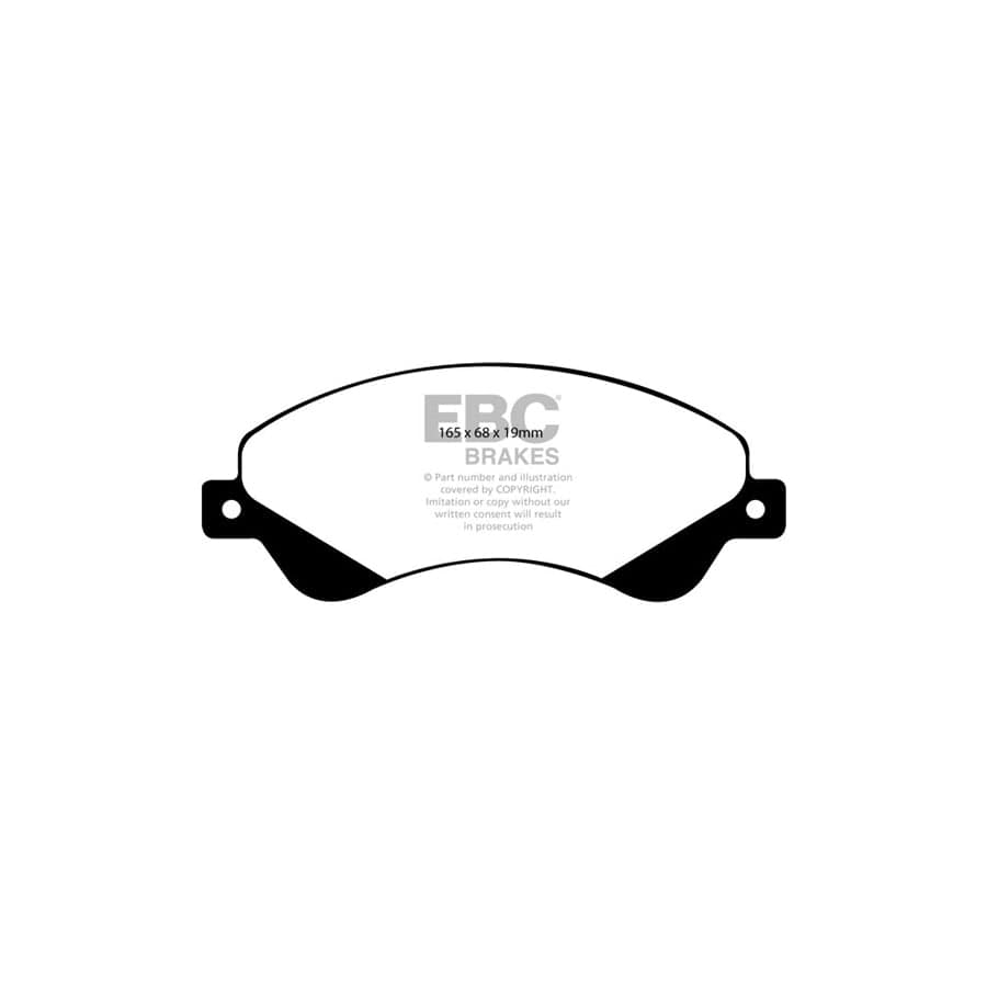 EBC PDKF798 Ford Ultimax Front Brake Pad & Plain Disc Kit - Bosch Caliper (Inc. Tourneo & Transit) 2 | Duco Car Parts UK Car Parts