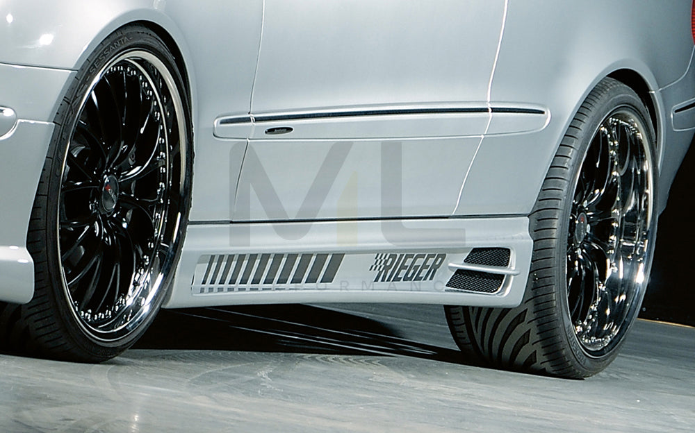 Rieger 00071013 Mercedes-Benz W209 CLK Side Skirt 1 | Duco Car Parts UK Car Parts