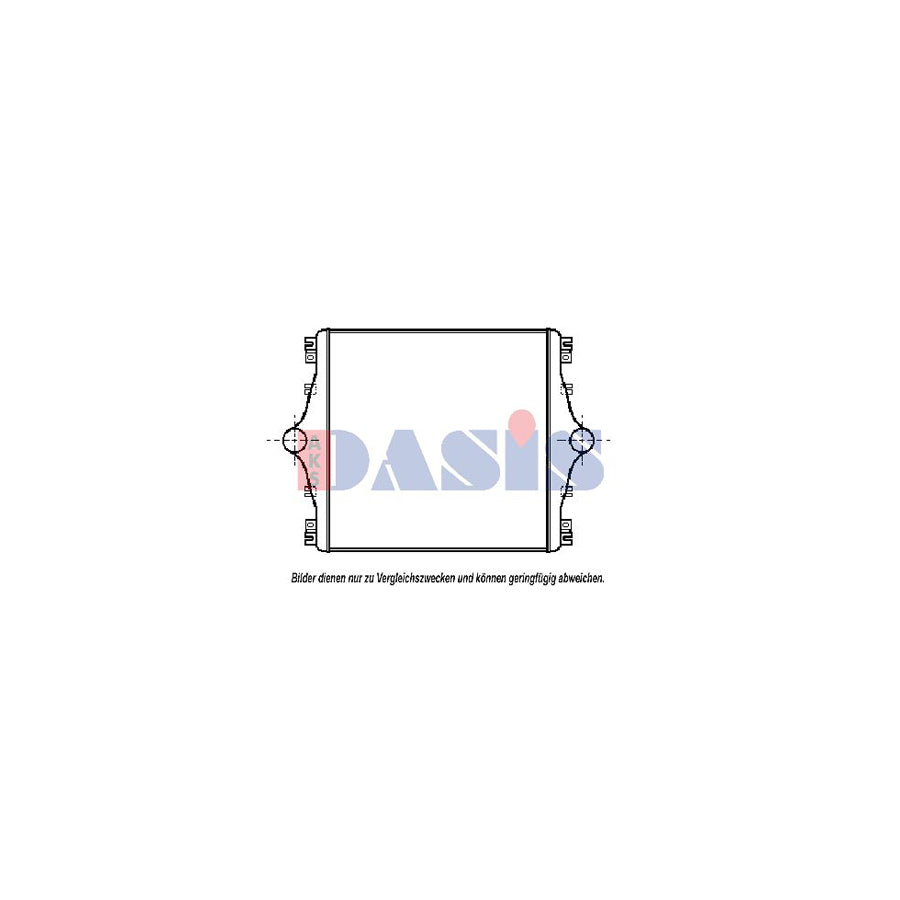 AKS Dasis 407070N Intercooler | Duco Car Parts UK