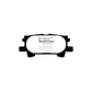 EBC DP41682R Lexus Toyota Yellowstuff Rear Brake Pads (Inc. RX300, RX350, RX400h, Harrier) 2 | Duco Car Parts UK Car Parts