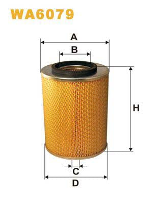 WIX Filters WA6079 Air Filter