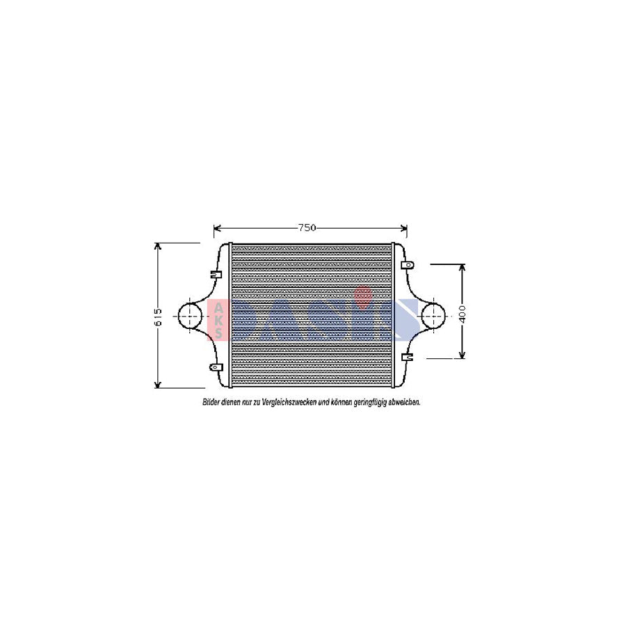 AKS Dasis 267170N Intercooler | Duco Car Parts UK