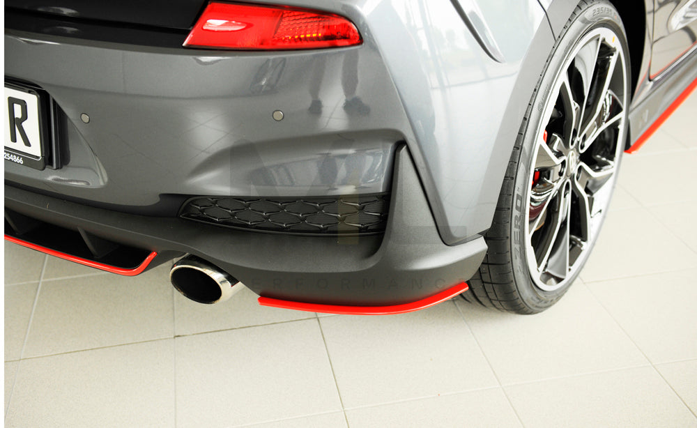 Rieger 00076003 Hyundai Rear Side Splitter (i30 N-Performance & i30 N) 5 | Duco Car Parts UK Car Parts