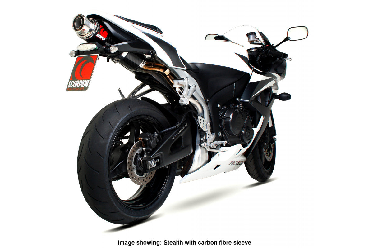 Scorpion HA102SEO Honda CBR600 RR Stealth Slip-On - Polished Stainless Steel Sleeve | Duco Car Parts UK UK