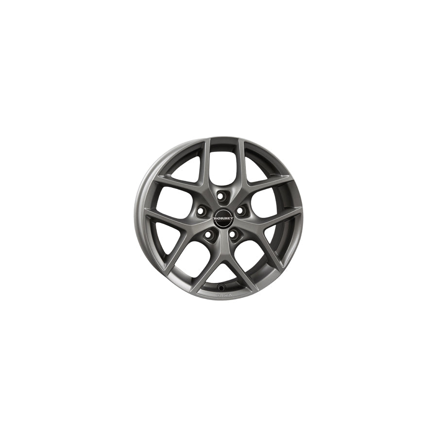Borbet Y 9.5x20 ET42 Y 952042112566,5TM Matt Titanium Wheel | Duco Car Parts UK Car Parts