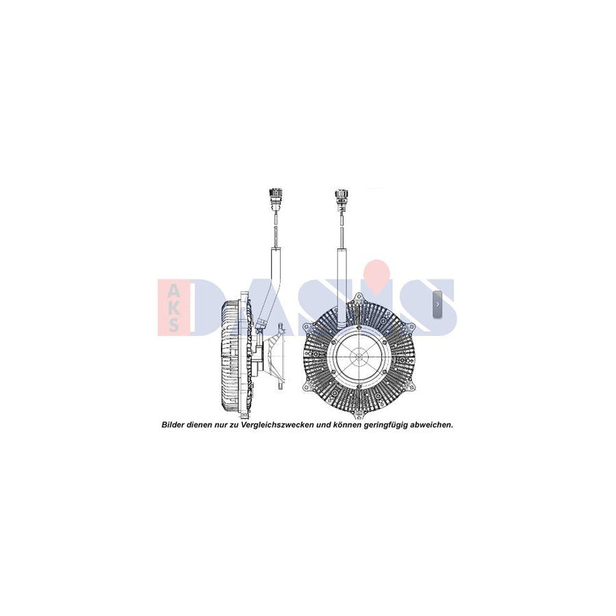 AKS Dasis 138086N Fan Clutch | Duco Car Parts UK