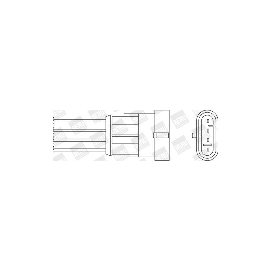 Beru OZH118 Lambda Sensor