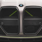 CARBON FIBER FRONT GRILL + LICENSE PLATE HOLDER BASE BMW M4 G82 / M3 G80 | ML Performance Car Parts