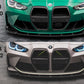 CARBON FIBER FRONT SPLITTER V.1 BMW M4 G82 / M3 G80 | ML Performance Car Parts
