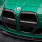 CARBON FIBER FRONT GRILL + LICENSE PLATE HOLDER BASE BMW M4 G82 / M3 G80 | ML Performance Car Parts