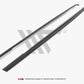 CARBON FIBER SIDE SKIRTS AUDI RS6 C8 / RS7 C8 | ML Performance Car Parts