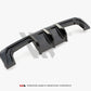 CARBON FIBER REAR DIFFUSER BMW M4 G82 / M3 G80 | ML Performance Car Parts