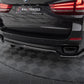 Maxton Design Central Rear Splitter (VERTICAL BARS) BMW X5 M-Pack F15