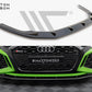CARBON FIBER FRONT SPLITTER AUDI RS3 SEDAN / SPORTBACK 8Y | ML Performance Car Parts