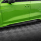 CARBON FIBER SIDE SKIRTS AUDI RS3 SEDAN / SPORTBACK 8Y | ML Performance Car Parts