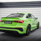 CARBON FIBER REAR SIDE SPLITTERS AUDI RS3 SEDAN 8Y | ML Performance Car Parts