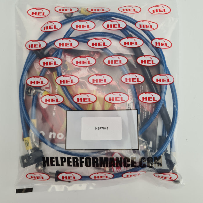 HEL Performance CL-HBK7843 Flexible OEM Replacement Braided Brake Lines | ML Performance Car Parts