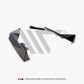 CARBON FIBER REAR SIDE SPLITTERS BMW M2 G87 | ML Performance Car Parts