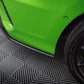 CARBON FIBER REAR SIDE SPLITTERS V.2 AUDI RS3 SEDAN 8Y | ML Performance Car Parts