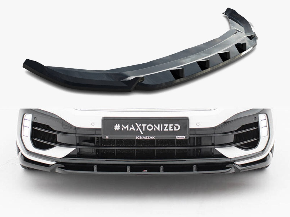 Maxton Design Front Splitter Volkswagen T-Roc R MK1