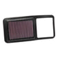 K&N 33-3066 High-Flow Original Lifetime Engine Air Filter - TOYOTA AGYA L3-1.0L F/I