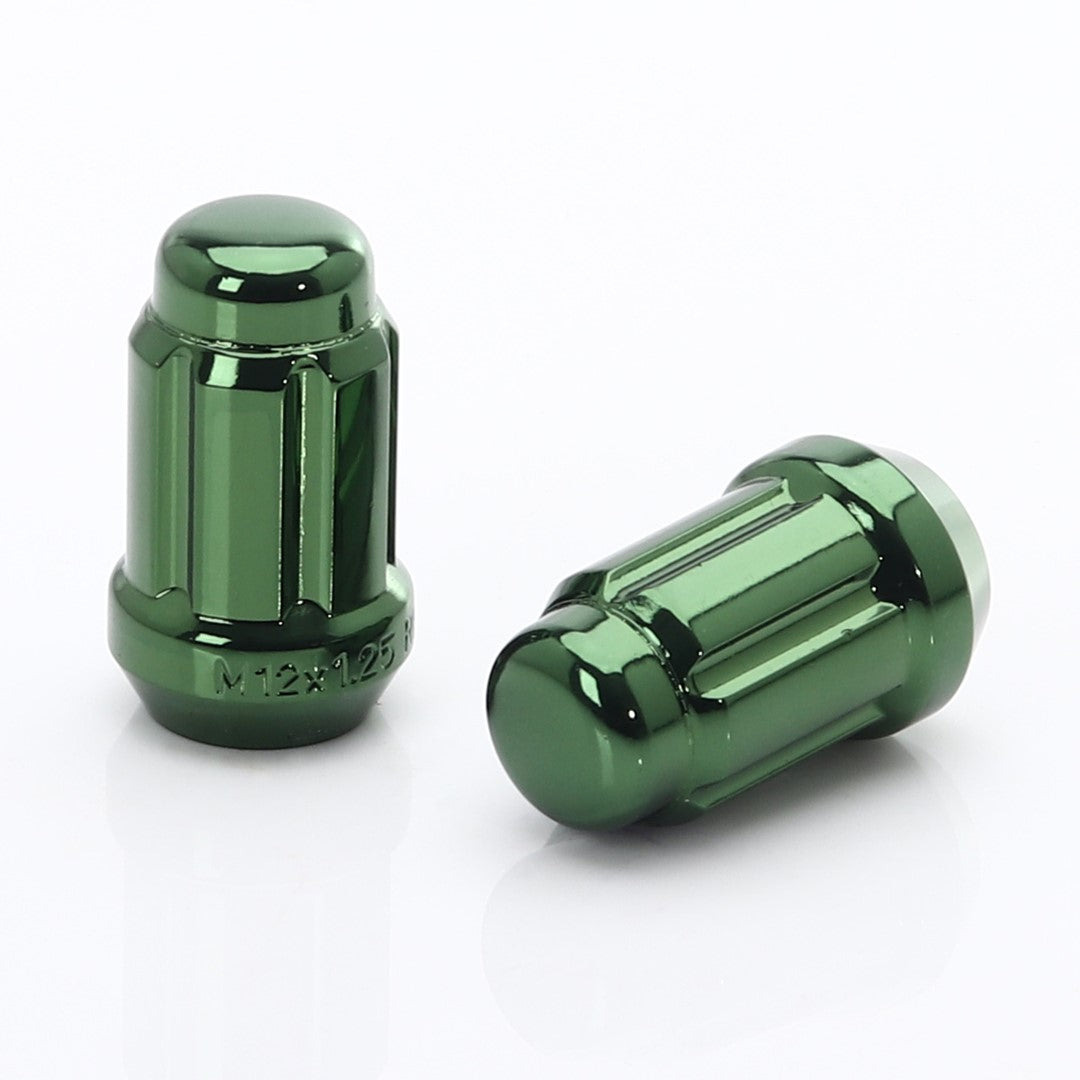JR Wheels JN2S-1215GR Forged Steel Japan Racing Nuts JN2 12x1,5 Green