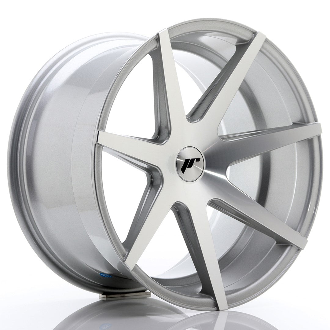 JR Wheels JR2020115X2074SM JR Wheels JR20 20x11 ET20-30 5H BLANK Silver Machined Face