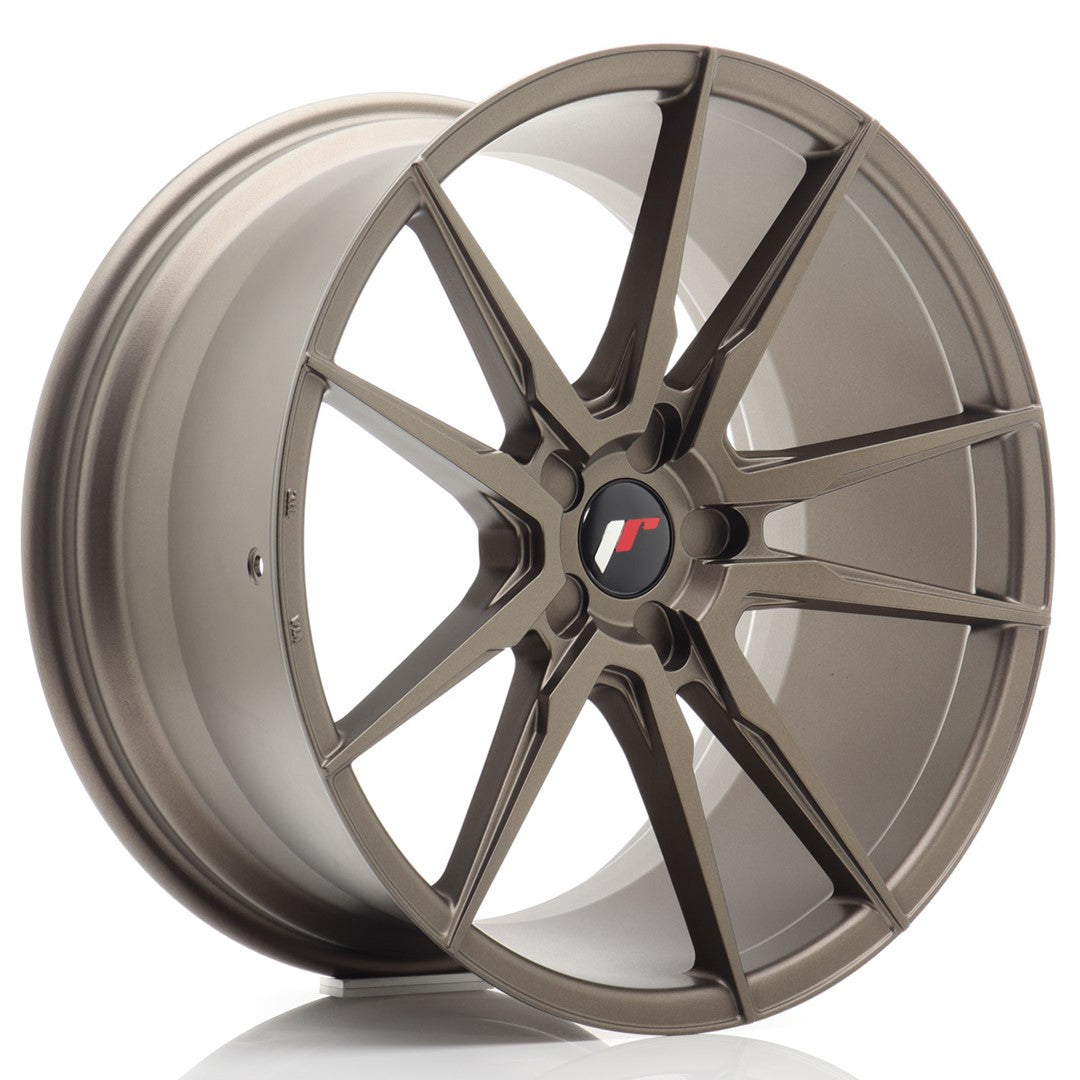 JR Wheels JR2120105X4074MBZ JR Wheels JR21 20x10 ET40 5H BLANK Matt Bronze