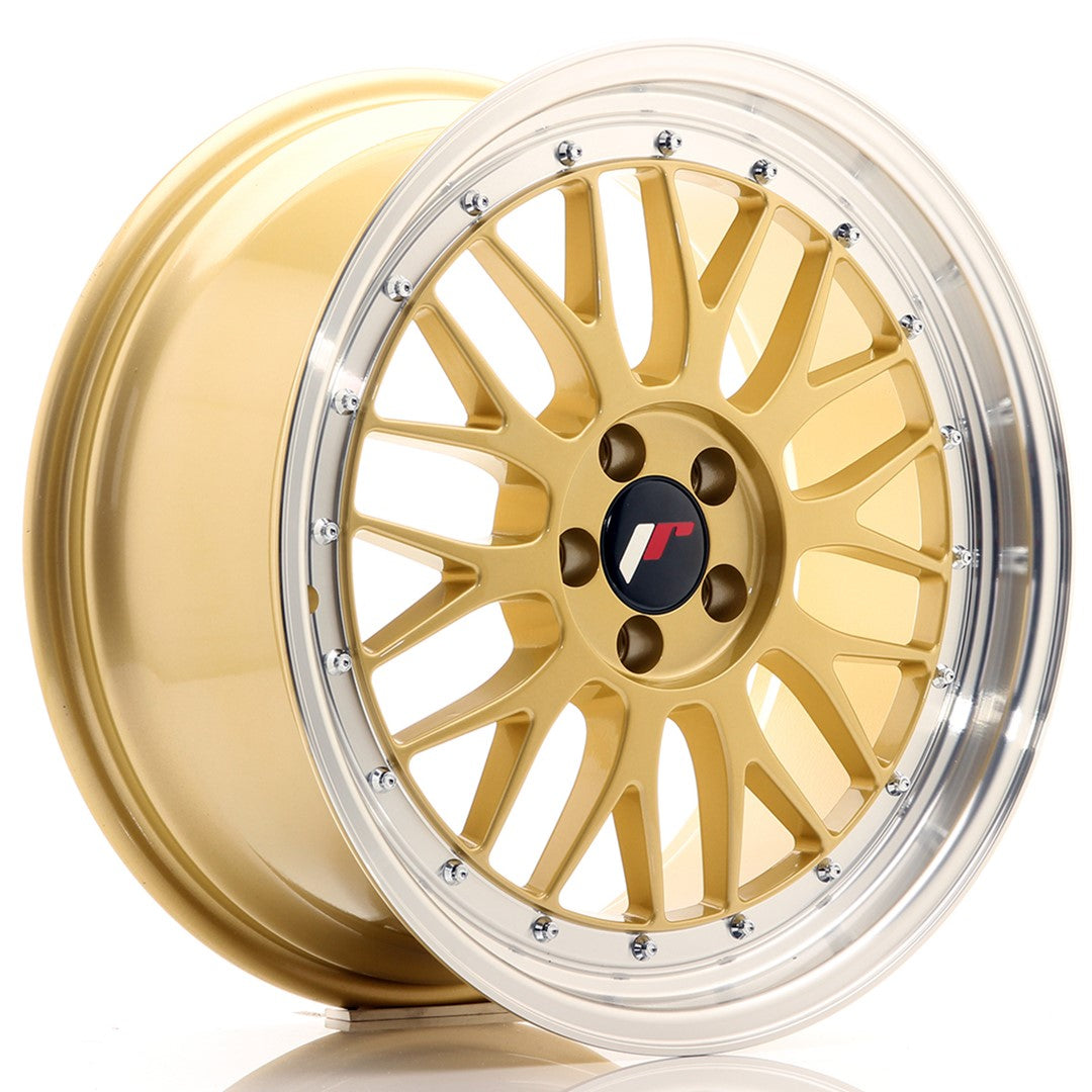 JR Wheels JR2318855L4574GD JR Wheels JR23 18x8,5 ET45 5x112 Gold w/ Machined Lip