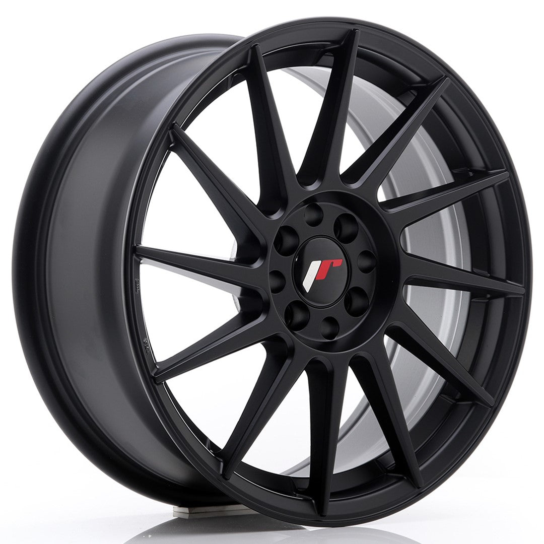 JR Wheels JR22177043573BF JR Wheels JR22 17x7 ET35 4x100/114 Matt Black